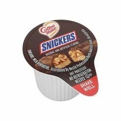 Best deal 🔥 Coffee Mate Creamers Coffee-mate Snickers Liquid Creamer, 0.37 Oz., 50/Box (61425) 💯 -Coffee Makers Sales unnamed file 887