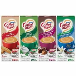 New 🎁 Creamers Coffee Mate Singles Original Dairy Free Liquid Creamer, 4/Box (283-00025) 💯