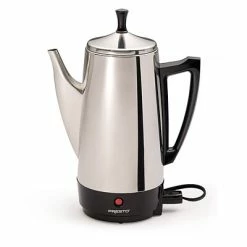 Cheapest ⭐ Coffee Makers Machines Brewers Presto 12 Cups Percolators Coffee Maker, Silver (02811) ✔️