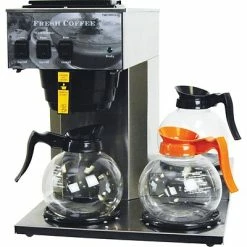 Outlet 🎉 Coffee Makers Machines Brewers Newco AK3 8-Cups Pourover Coffee Maker, Metallic (NEWAK3) 😉