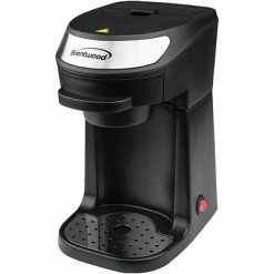 Brand new 😉 Coffee Makers & Espresso Machines Brentwood Appliances Single Serve 12 Oz Coffee Maker With Mug, Black (Ts-111bk) 🥰